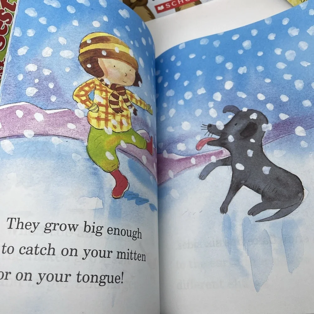 Lot‎ 4 Christmas Scholastic Books Winter Holiday Corduroy Santa Christmas Gifts